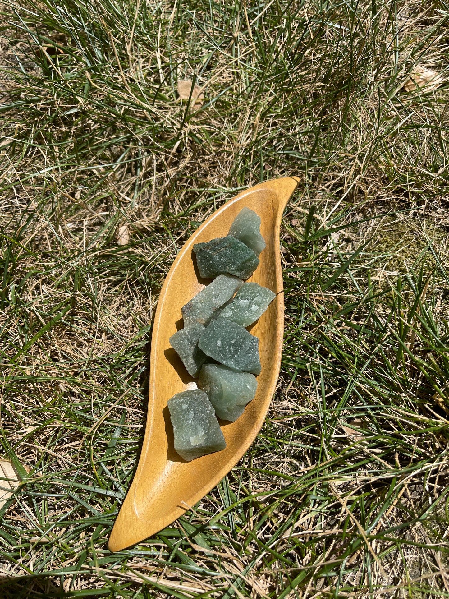 Raw Green Aventurine