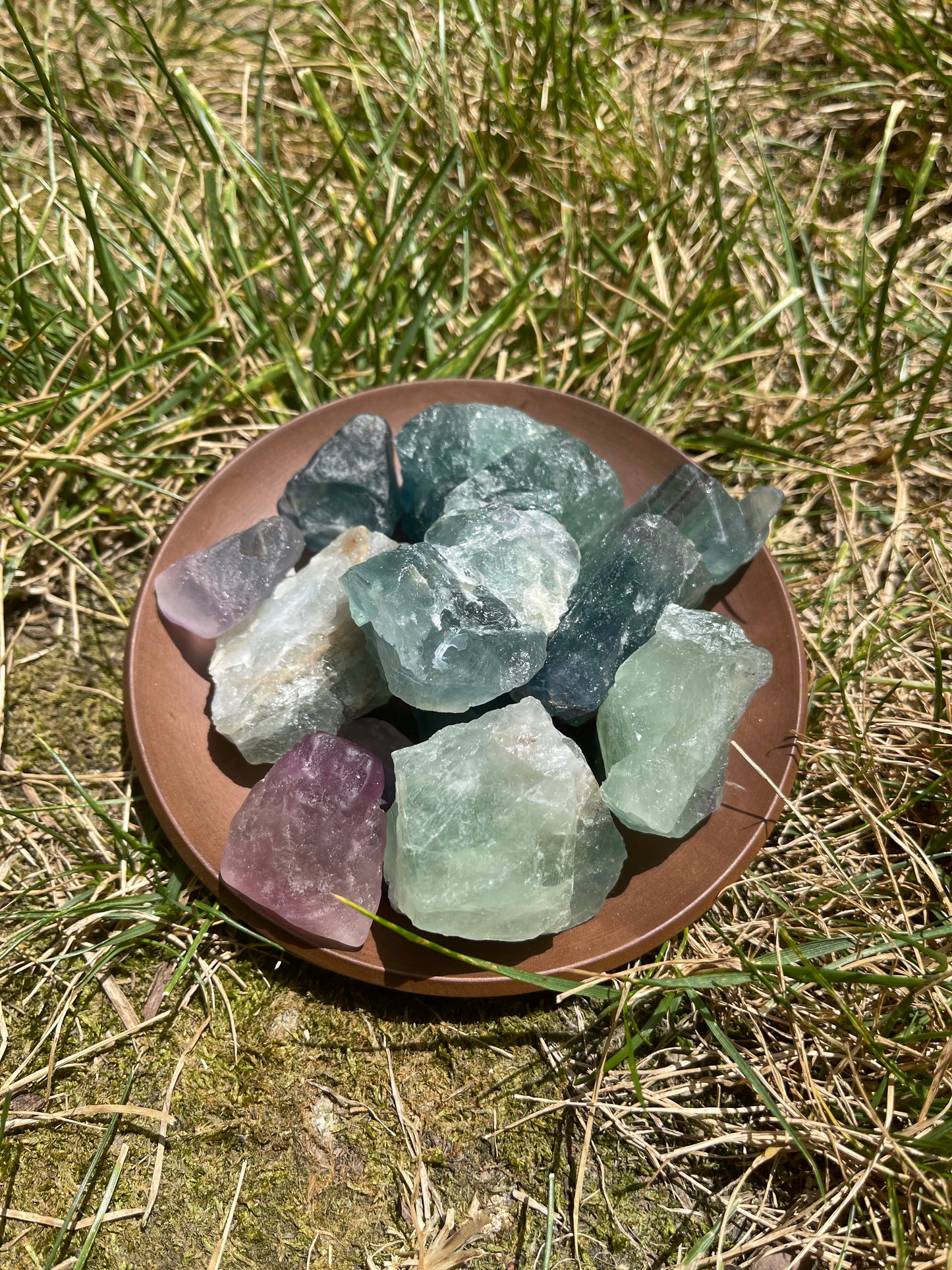 Raw Fluorite
