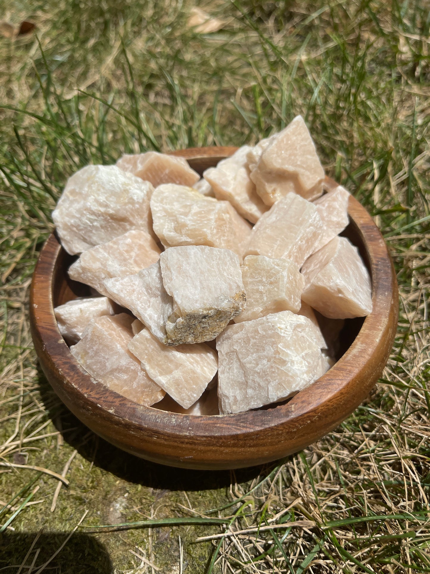 Raw Peach Moonstone