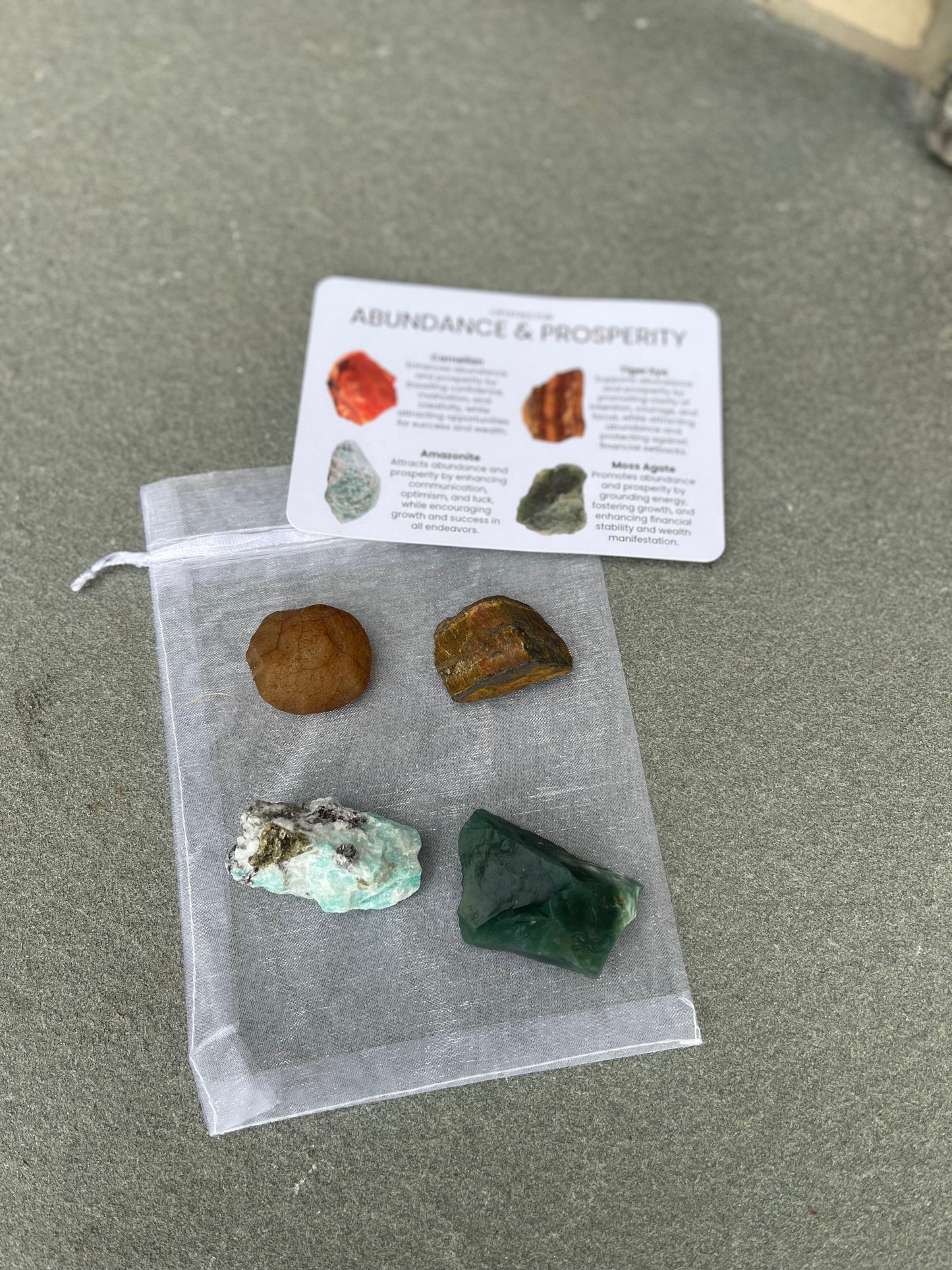 Abundance & Prosperity Crystal Set