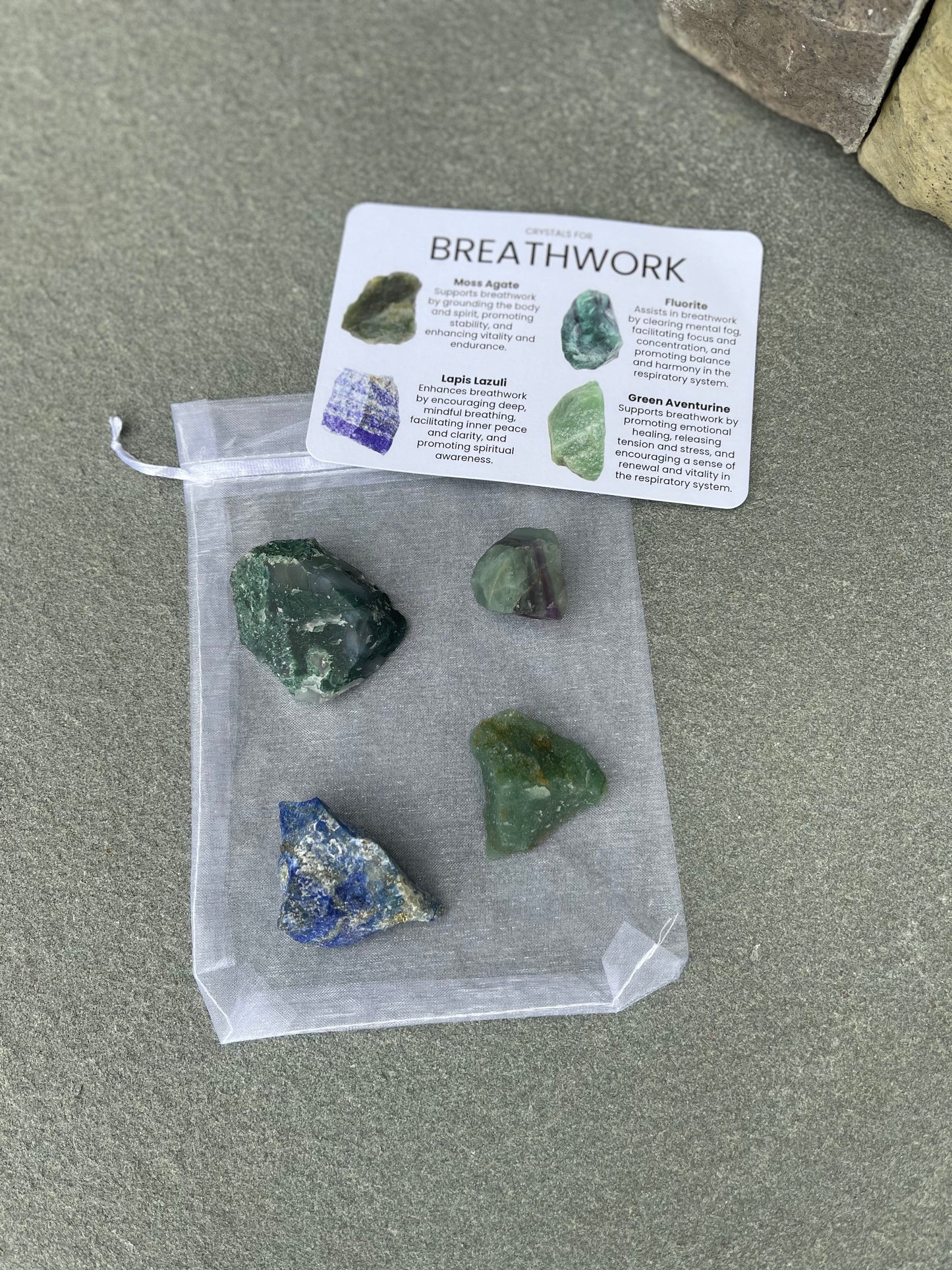 Breathwork Crystal Set