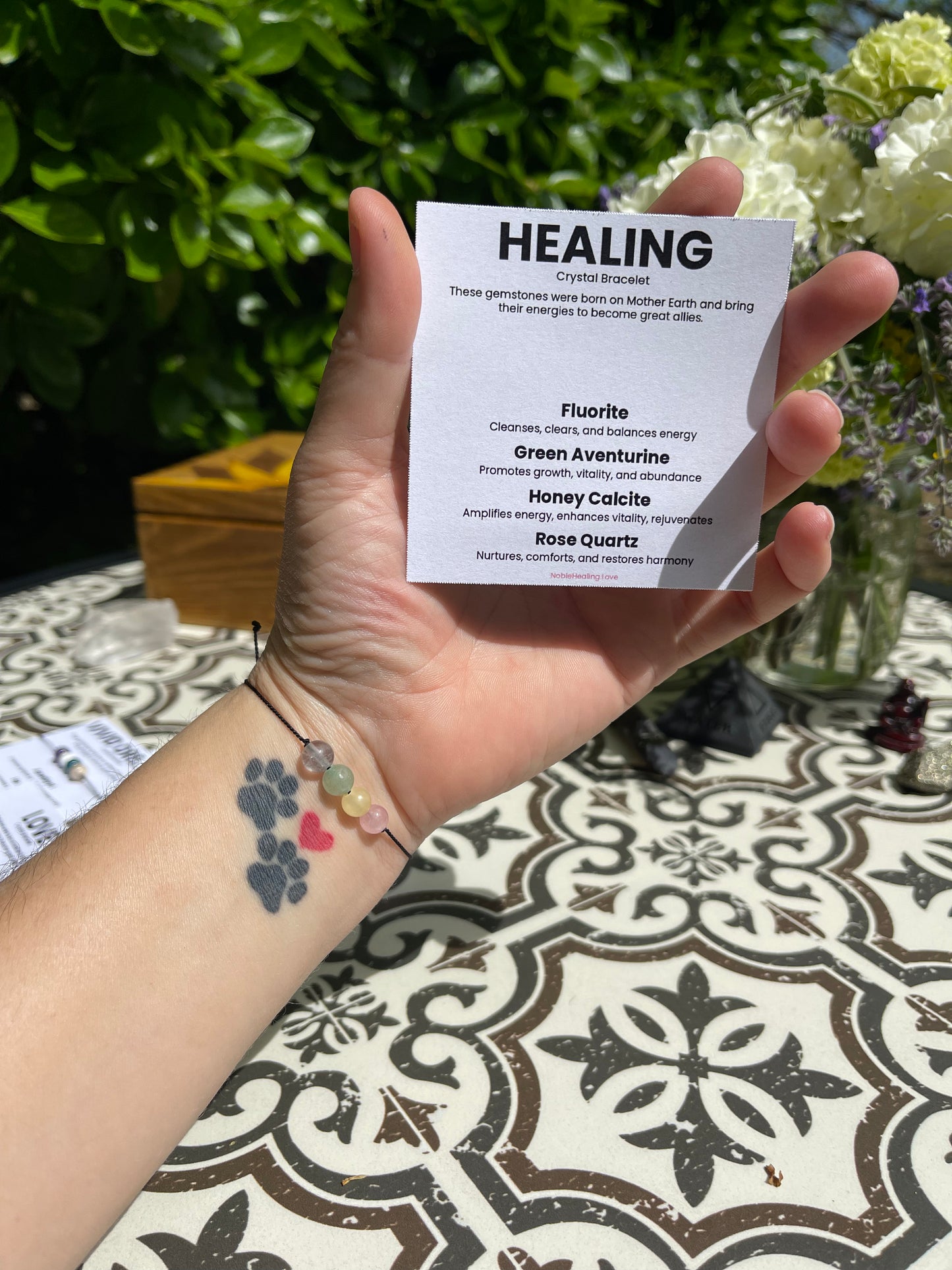 Healing Intention Bracelet