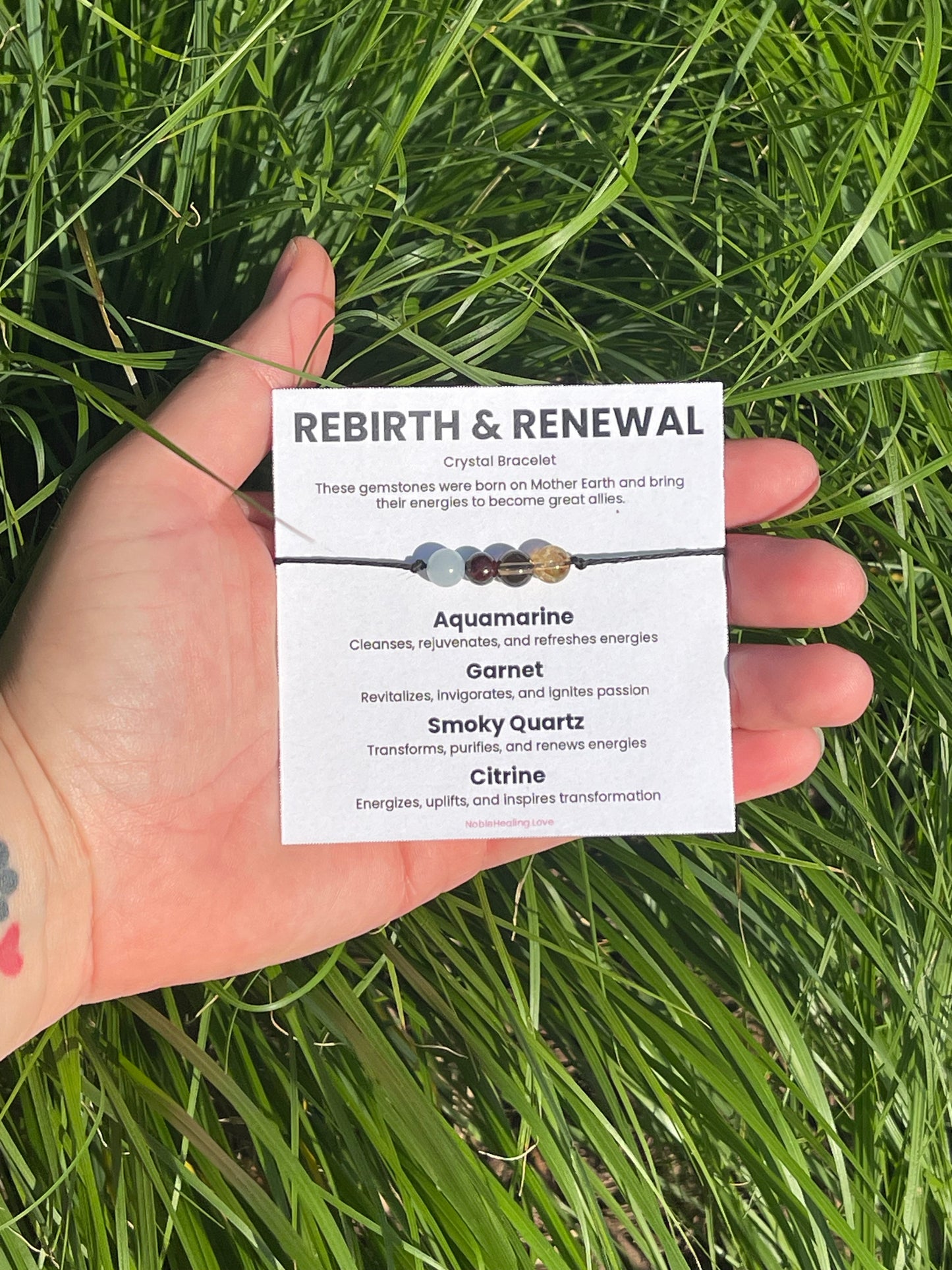 Rebirth and Renewal Intention Bracelet