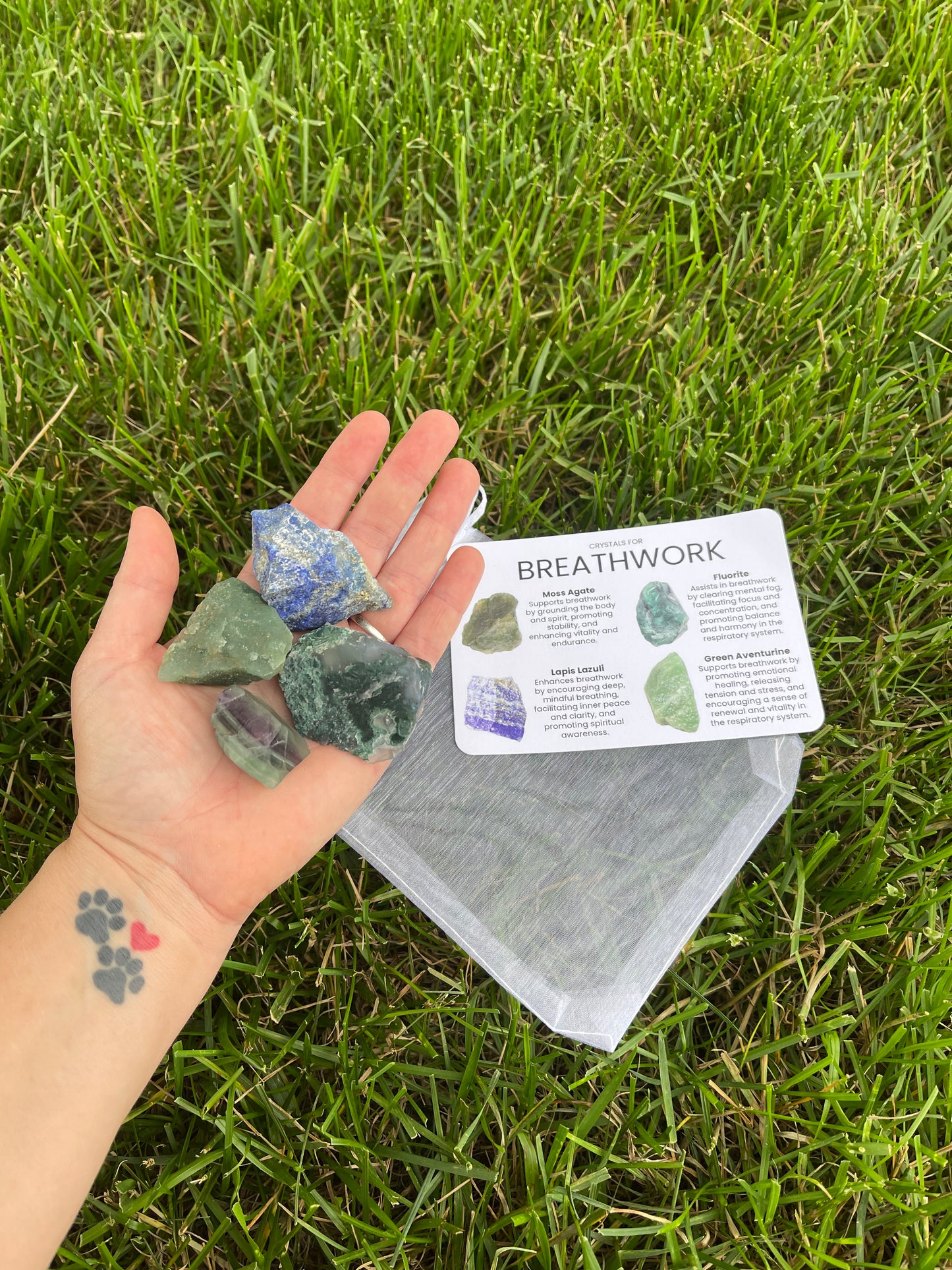 Breathwork Crystal Set