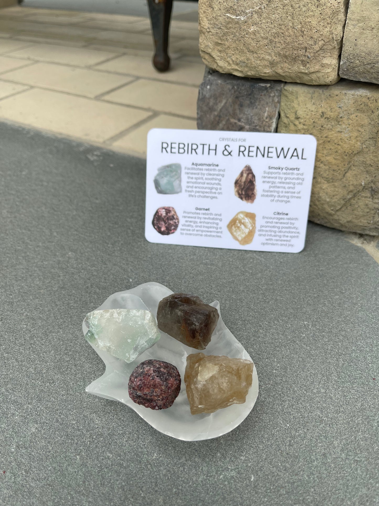 Rebirth & Renewal Crystal Set