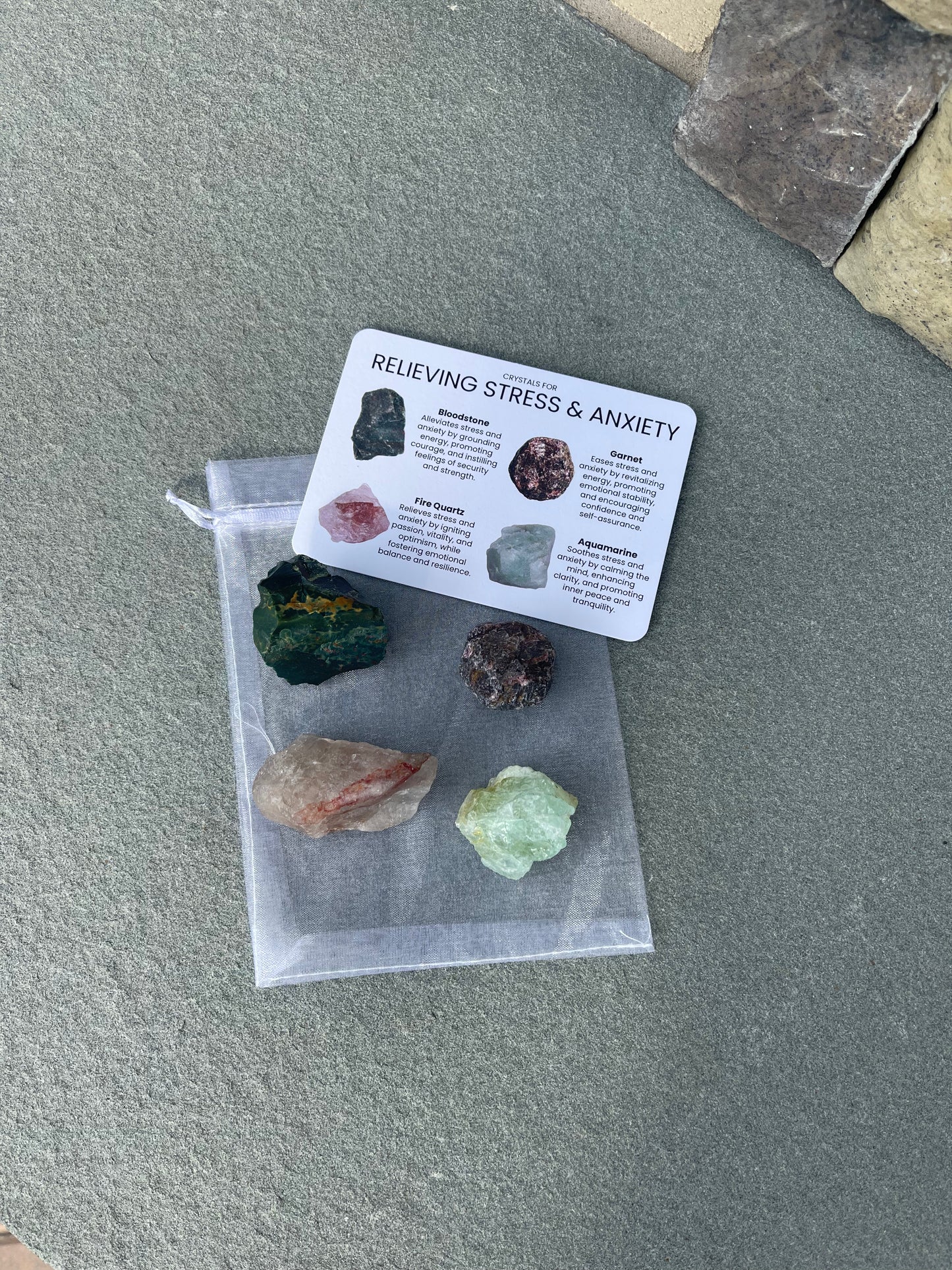Stress & Anxiety Relief Crystal Set