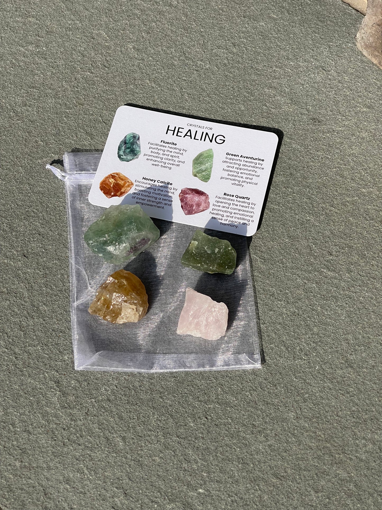 Healing Crystal Set