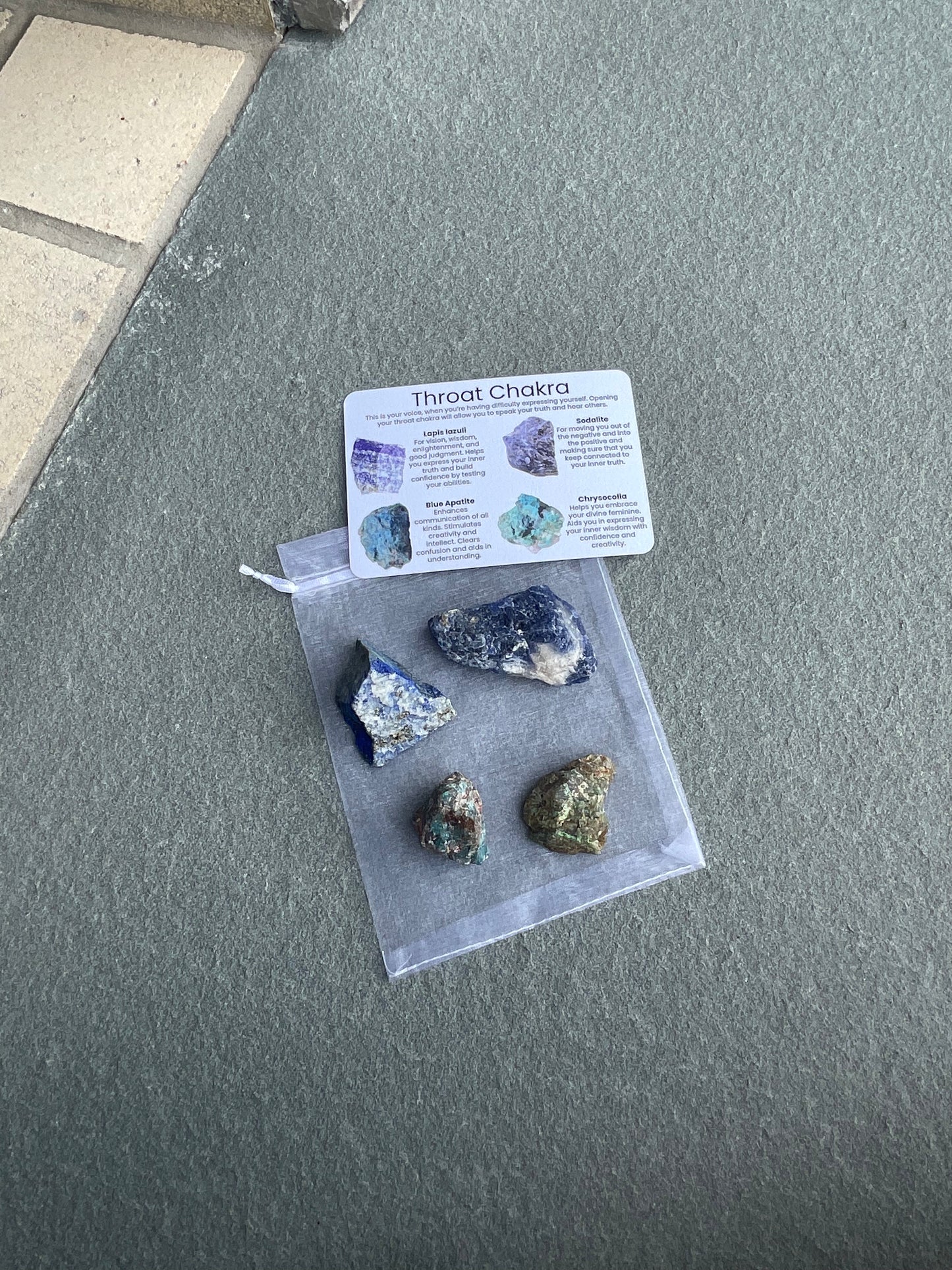 Throat Chakra Set