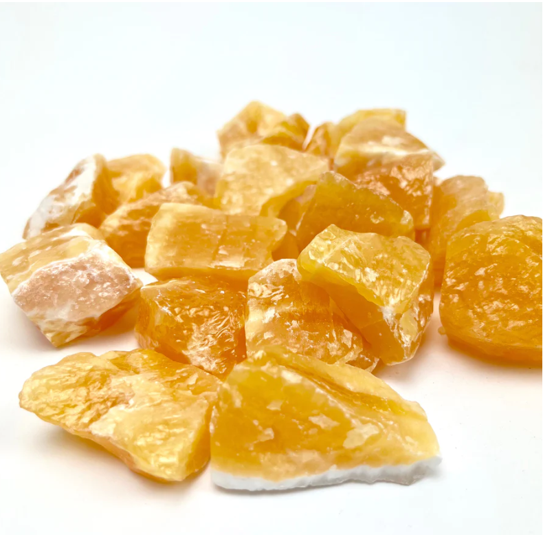 Raw Orange Calcite