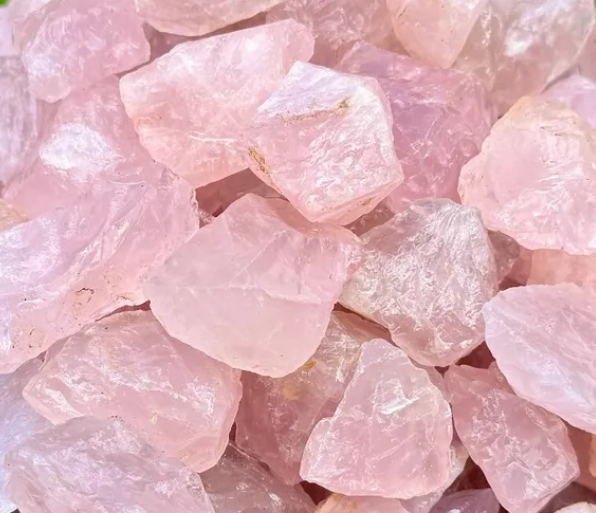 Raw Rose Quartz