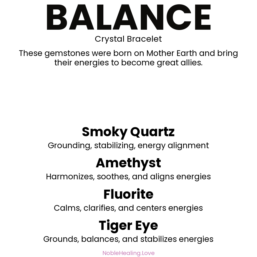 Balance Intention Bracelet