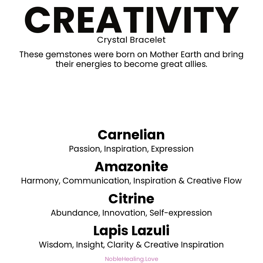 Creativity Intention Bracelet