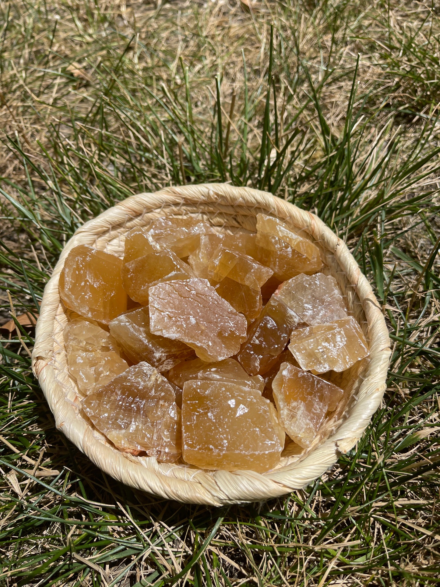 Raw Honey Calcite