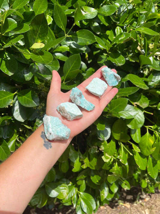 Raw Amazonite