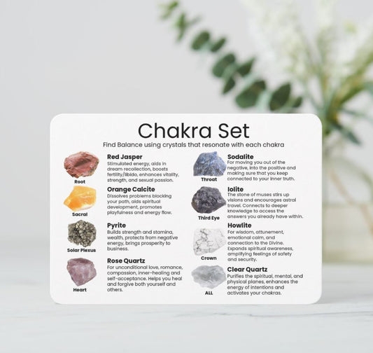 7 Chakra Crystal Set