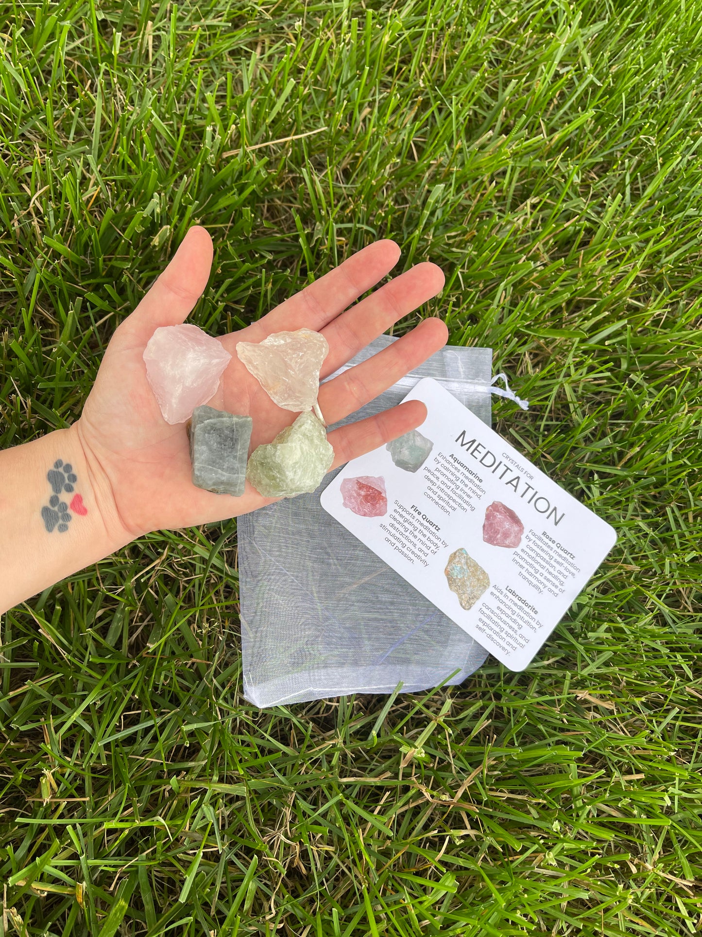 Meditation Crystal Set