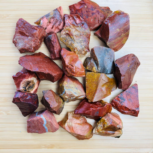 Raw Red Jasper