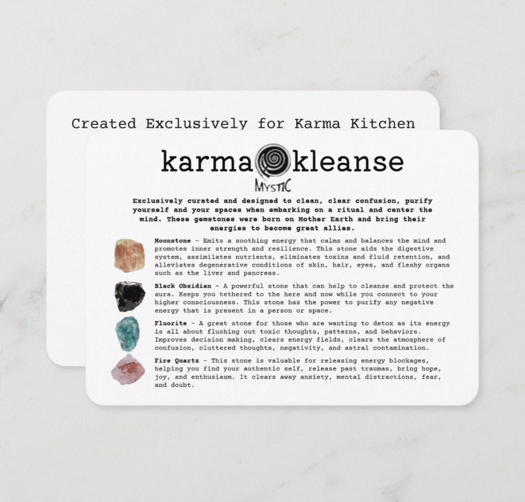 Karma Kleanse - Sold Exclusively at Karma Kitchen in Mystic, CT