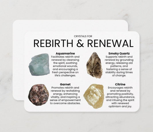 Rebirth & Renewal Crystal Set