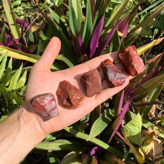 Raw Red Jasper